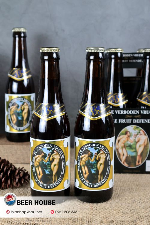 Bia Hoegaarden adam eva nhập khẩu Bỉ