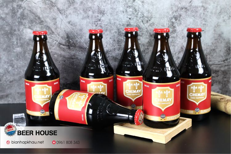 bia chimay đỏ chai 330ml nhập