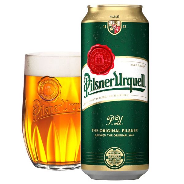bia pilsner lon 500ml nhập khẩu Tiệp