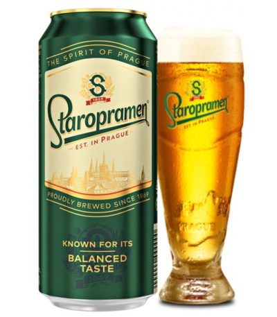bia staropramen lon 500ml nhập khẩu tiệp