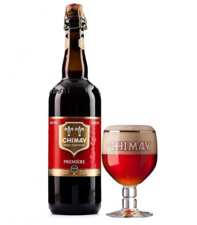 chai bia chimay red 750ml