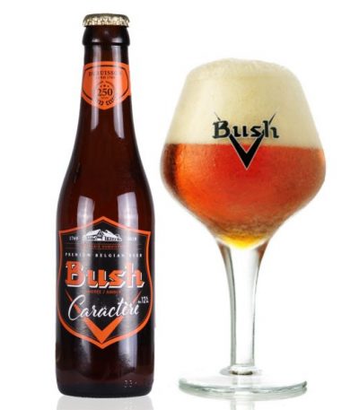 Bia Bush Amber Tripel Chai 330ml