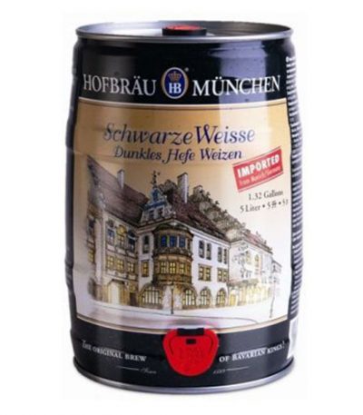 Bia Hofbräu Schwarze Weisse – Bom 5 Lít