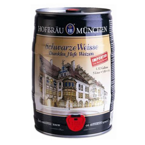Bia Hofbräu Schwarze Weisse – Bom 5 Lít