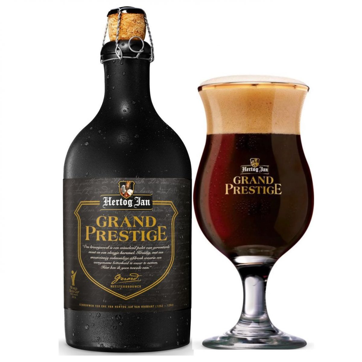 Bia Sứ Hertog Jan Grand Prestige chai 500ml