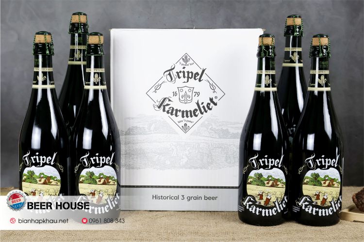 Thùng 6 chai bia Karmeliet Tripel 750ml