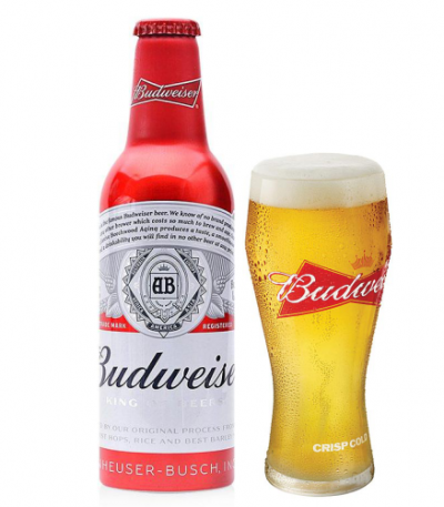 bia budweiser chai nhôm