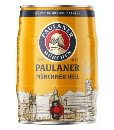 bia paulaner munchner hell bom 5 lít