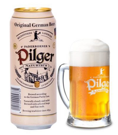 bia pilger lon 500ml nhập khẩu Đức