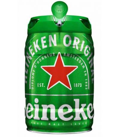 bom bia heineken 5 lít