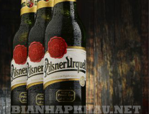 hương vị của những chai bia Pilsner Urquell