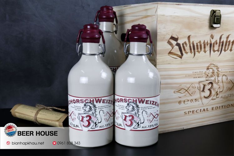 Bia Schorschweizen 13% chai 500ml