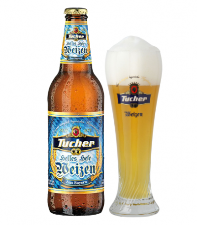 Bia Tucher Helles Hefe Weizen 5.2% – Chai 330ml