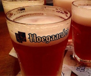 bia hoegaarden rosee