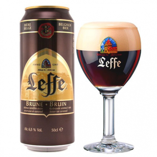 bia leffe nâu lon 500ml