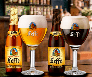 so sánh bia leffe nâu và bia leffe vàng