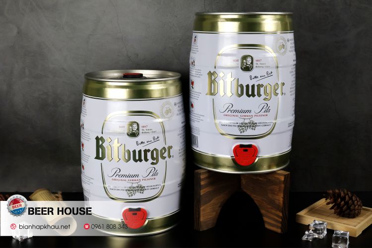 bom bia bitburger 5 lít