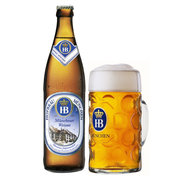 Bia Hofbrau Munchen Munchner Weisse chai 500ml