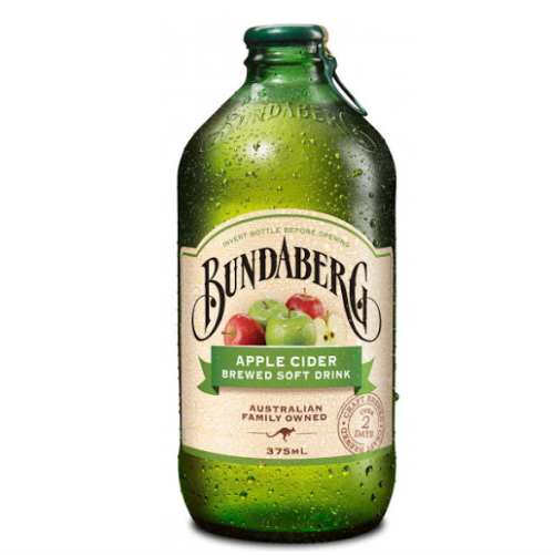Bundaberg Apple Cider Vị Táo – Chai 375ml – Thùng 24 Chai