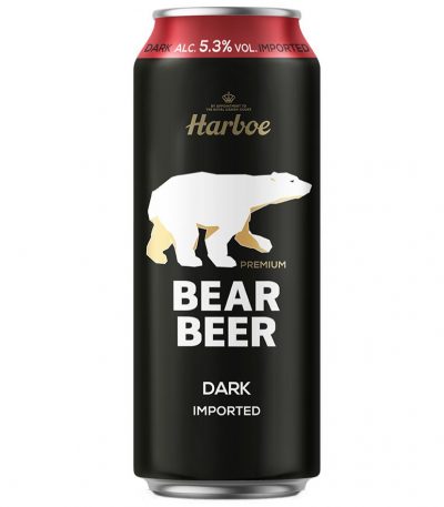 bia gấu dark lon 500ml