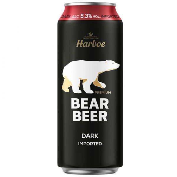 bia gấu dark lon 500ml