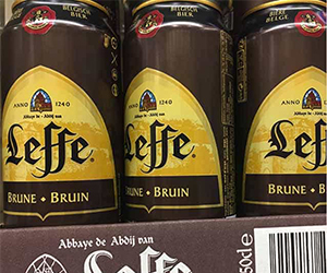 Bia Leffe Brune