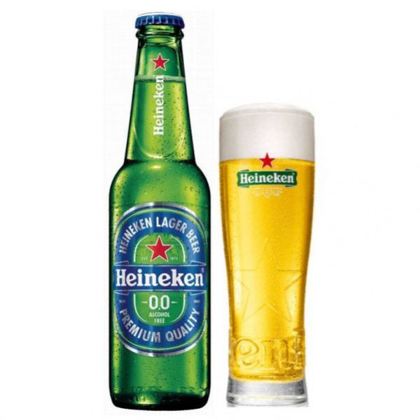 bia heineken 0 độ chai 330ml
