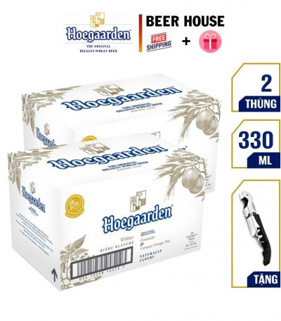 combom 2 thùng hoegaarden chai 330ml