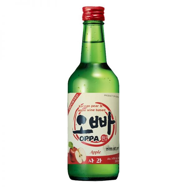 rượu soju oppa apple