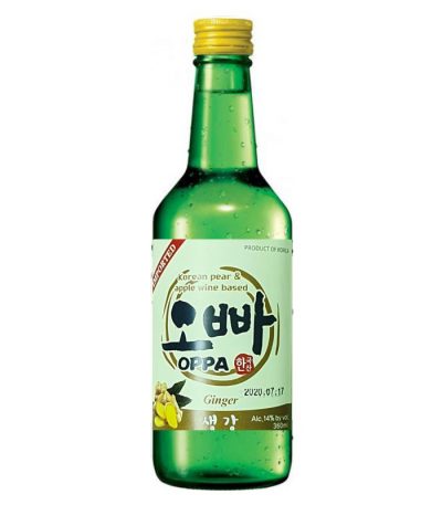 rượu soju oppa ginger