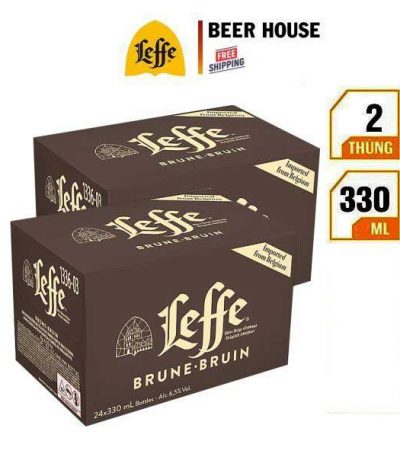 combo 2 thùng leffe nâu