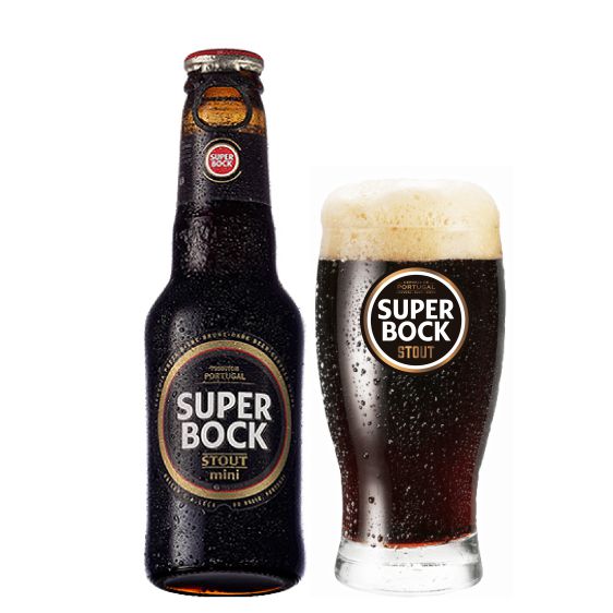 Bia Super Bock Stout chai 250ml
