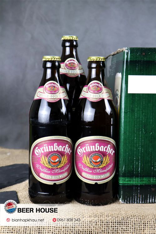 Bia Grunbacher chai 500ml