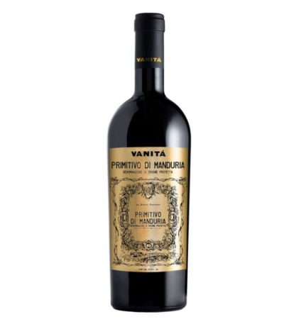 Rượu vang Ý Vanitá Primitivo di Manduria Vendemmia 2020