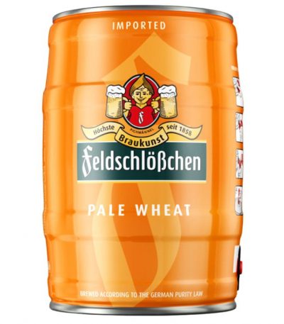Bia Đức Feldschlobchen Pale Wheat Bom 5 Lít nhập khẩu