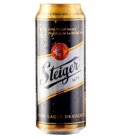 bia steiger đen lon 500ml
