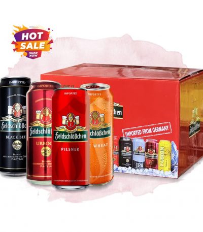 combo bia feld 12 lon 500l