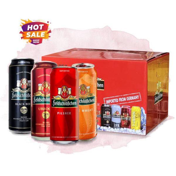 combo bia feld 12 lon 500l