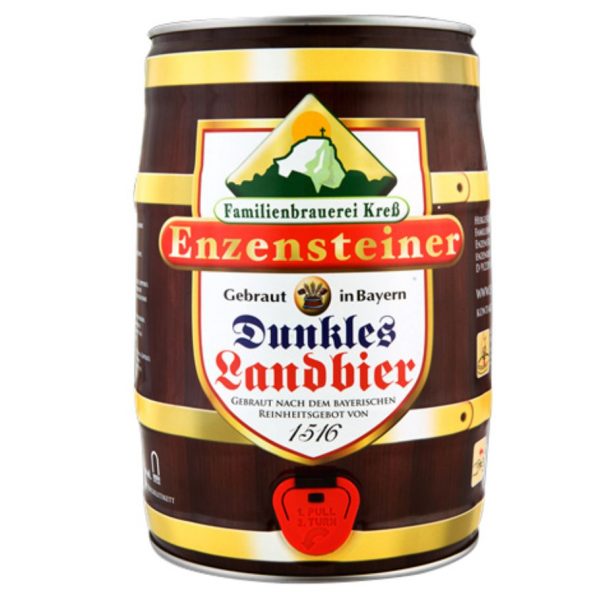 bia enzensteiner dunkles bom 5 lít