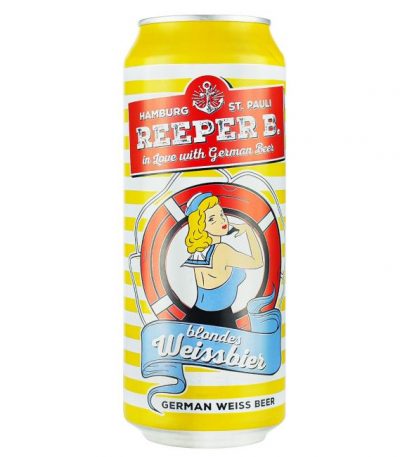 bia reeper B Weissbier lon 500ml
