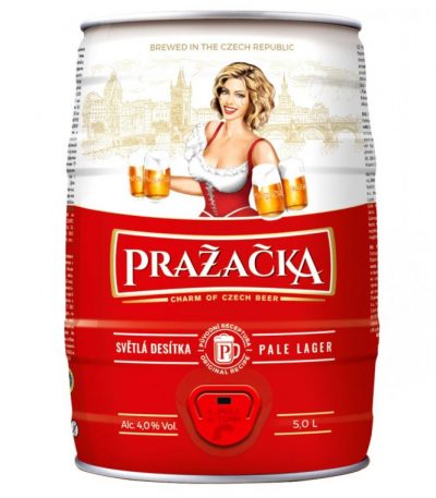 Bia Prazacka Pale Lager nhập khẩu bom 5 lít