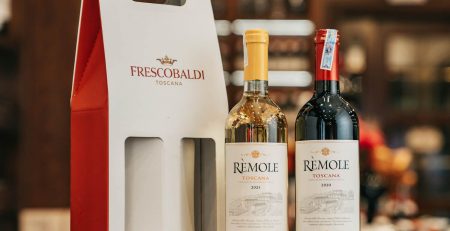 Hộp 2 chai rượu vang đỏ - trắng Remole Toscana 2020 & Remole Toscana Bianco 2021