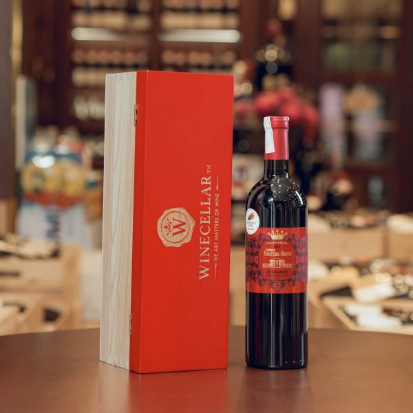 chai rượu vang đỏ Chateau Fourcas-Borie 2016