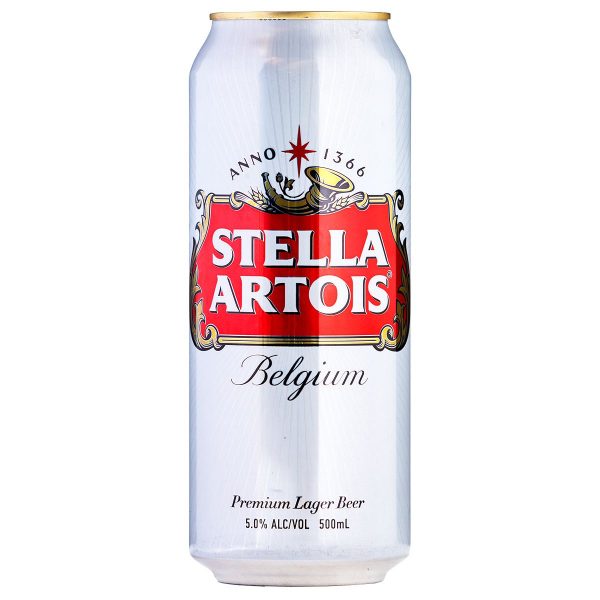 bia stella artois lon 500ml