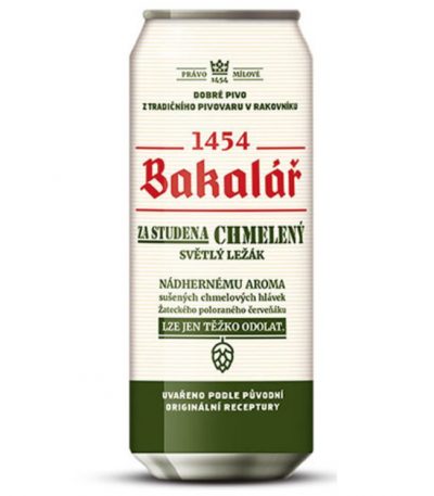 Bia Bakalar Dry Hopped Lager 500ml