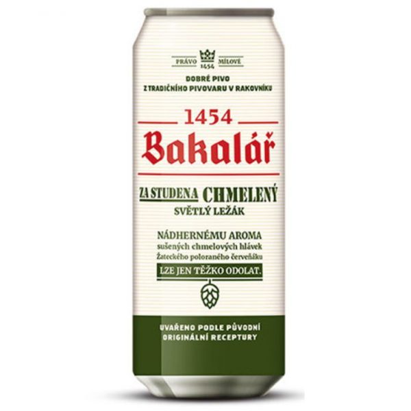 Bia Bakalar Dry Hopped Lager 500ml