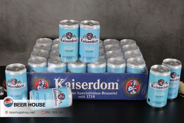 24 lon bia kaiserdom helles nhập khẩu