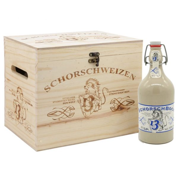 Bia Schorsch Bock 13 độ chai sứ