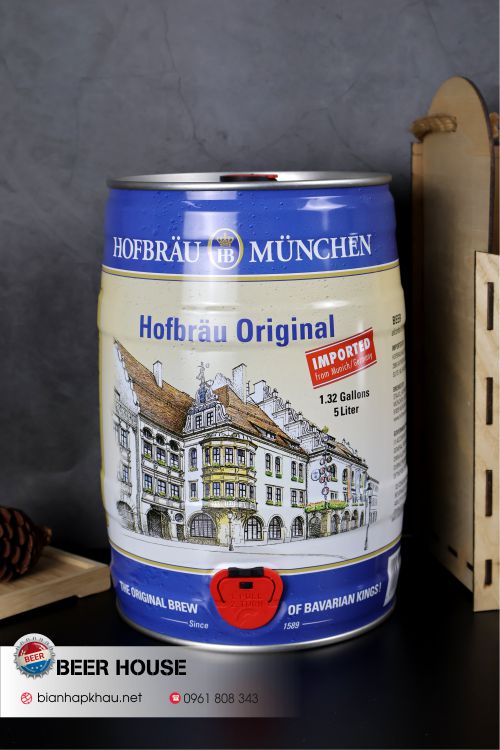 bom bia HB Original 5 lít