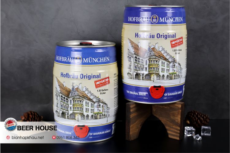 bom bia hb original 5 lít nhập khẩu Đức